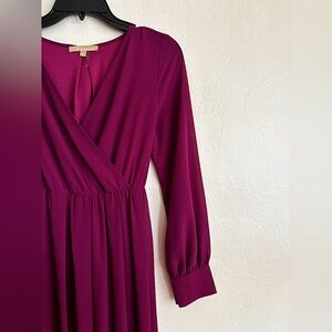 Ricarica Burgundy Maxi Dress | Size Medium